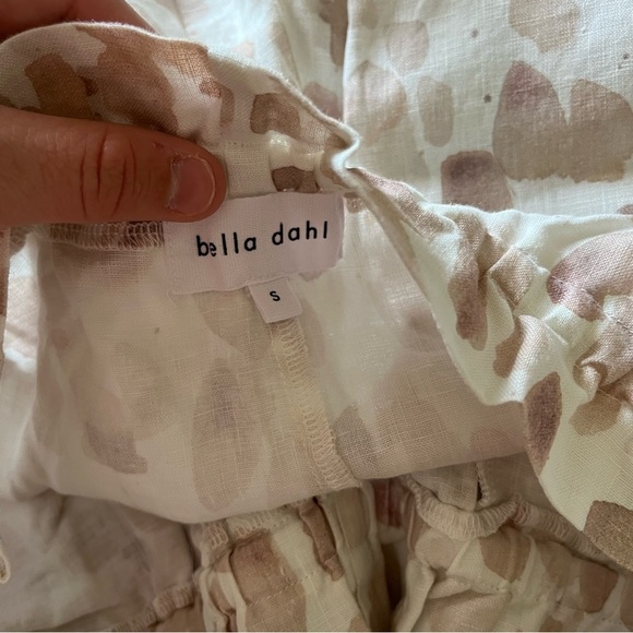 NWT Bella Dahl Ruffle Waist Short in Mojave Spots Print Size Small - Picture 10 of 10